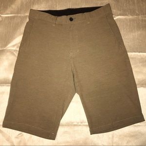 Tan Premium Hybrid Chino Walk Short by Hethcode - Size: 30